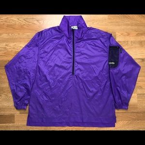 Columbia Purple Windbreaker Jacket Women’s Sz  L